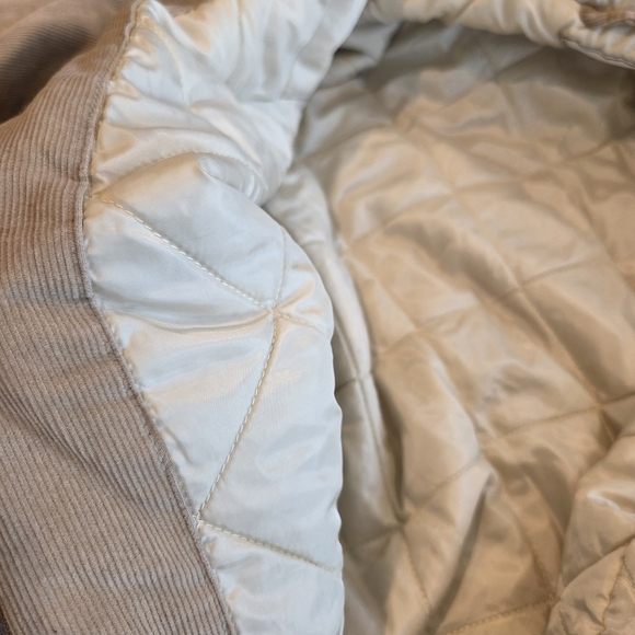 Alpine Design Women's Corduroy Quilted Full Zip Hoodie Medium New Outdoor Hike - Picture 11 of 14